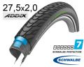 Покришка 27.5X2.00 650B (50-584) Schwalbe Marathon E-Plus Smart Dualguard, Twinskin B/B+RT  Hs498 Addix E 67 EPI 34B