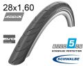 Покришка 28X1.60 700X40C (42-622) Schwalbe Marathon Supreme V-Guard, Folding, B/B-Sk+RT  Hs469 Osc 67 EPI