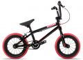 Велосипед 12 Stolen AGENT 13.25 2021 BLACK W/ DARK RED TIRES