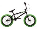 Велосипед 16 Stolen AGENT 16.25 2021 BLACK W/ NEON GREEN TIRES
