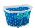 Корзина Green Cycle GCB-02-6 дитяча плетений пластик синя