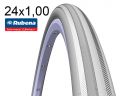 Покрышка 24X1.00 3/8X1 (25-540) Mitas Tournier V03 Pre Classic, Серая Для Колясок
