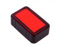 Мигалка задняя Green Cycle GLT-203, с алюминиевой рамкой, COB LED, 30 люмен; 6 режимов