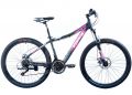 Велосипед Trinx 26 N106 Nana рама - 15.5 2021 Matt-Black-Pink-Grey