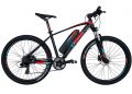 Велосипед Trinx 26 X1E рама - 17 2021 Matt-Black-Red-Blue