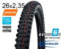 Покрышка 26X2.35 (60-559) Schwalbe Hans Dampf Evo, Super Trail, Tle B/B-Sk Hs491 Addix Soft 50 EPI