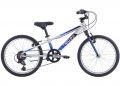 Велосипед 20 Apollo NEO 6s boys Brushed Alloy / Black / Blue Fade