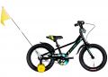 Велосипед 16 Formula RACE 2022 чорний з жовтим