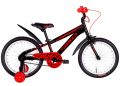 Велосипед 18 Formula WILD 2022 чорний з червоним