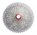 Касета 11-k 11-51T SUN RACE MX8 MTB, алюмінієвий павук, Metallic Silver