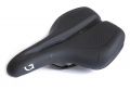 Седло Green Cycle Active Air 199, стальные рейлы, черное