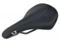 Седло Green Cycle Comfort Foam 162, стальные рейлы, черное