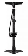 Насос для підлоги Crankbrothers GEM, з манометром, presta/schrader, 160 psi / 11 bar, чорний