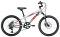 Велосипед 20 Apollo NEO Disc + 6s boys Brushed Alloy / Red / Black
