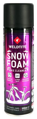 Очищувач велосипеда Weldtite 03098 Snow Foam Bike Cleaner, суха піна, аерозоль, 500мл