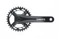 Комплект шатунов ONRIDE Solo 1110, под квадрат, 170 мм, 34Т BCD: 104 мм, на 11/10/9 шв., черный