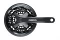 Комплект шатунов ONRIDE Trio 850P, под квадрат, 170 мм, 22-32-42Т, на 8 шв., черный