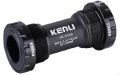 Каретка Kenli KL-110A, наружные чашки, с пыльниками, вал 24 мм, 68/73 мм, черная