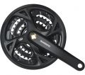 Шатуни Shimano FC-M371-3, 175мм, 48X36X26T, захист зірок, з болтами