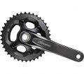 Шатуни Shimano FC-M6000-2 DEORE, інтегрована вісь, 175мм 38X28 10-шв. CL-48,8мм, без каретки