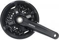 Шатуны Shimano FC-MT210-3, 175мм, 44X32X22, интегрированная ось, защита звезд, без каретки