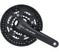 Шатуны Shimano FC-T4060 ALIVIO, 175мм, 48X36X26, интегрированная ось, защита звезд, без каретки