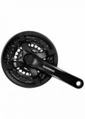 Шатуны Shimano FC-TY501, 170мм, 42X34X24, 6/7/8 шв, защита звезд