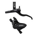 Тормоз гидравл. дисковое Shimano MT420 переднее (левая ручка M4100, 4-поршн. калипер BR-MT420, J-kit гидролиния 1000мм, D03S)