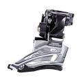 Переключатель передний Shimano FD-M6025-H, DEORE 2X10, HIGH CLAMP, DOWN-SWING, DUAL-PULL, хомут