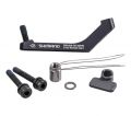 Адаптер для дисков тормозов шоссе Shimano, задний SM-MA-R140PDH, ротора 140мм, болт 25мм, FLATMOUNT