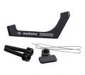 Адаптер для дисков тормозов шоссе Shimano, задний SM-MA-R160PDH, ротора 160мм, болт 25мм, FLATMOUNT