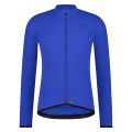 Велоджерси Shimano Apice long sleeves утепленное, голубое, разм. S