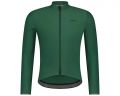 Велоджерси Shimano Apice long sleeves утепленное, зеленое, разм. L