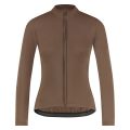 Велоджерси женское Shimano Apice long sleeves утепленное, коричневое, разм. XS