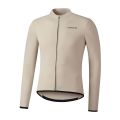 Велоджерсі жіноче Shimano Apice long sleeves утеплене, бежеве, розм. XS