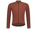 Велоджерси Shimano Stile long sleeves утепленное, коричневое, разм. L