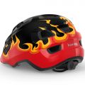 Шолом MET HOORAY CE BLACK FLAMES | GLOSSY S (52-56)