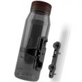 Фляга с коннектором и базой FIDLOCK TWIST bottle 700мл., прозрачный/черный