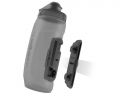Фляга з конектором та базою FIDLOCK TWIST bottle 590мл., база для кріплення на лямку рюкзака, прозорий / чорний