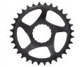 Звезда RACE FACE CINCH DM, 28T, 10-12 ск, Narrow Wide (MATTE BLK) Матовая Черная (Алюминиевая)
