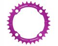 Зірка RACE FACE Narrow Wide, 104 BCD, 36T, 10-12 ск (PUR) Пурпурова (Алюмінієва)