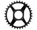 Зірка RACE FACE CINCH DM, Сталева, 28T, 10-12 ск (BLK) Чорна