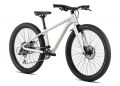 Велосипед 24 ORBEA MX 24 TEAM DISC (2026) рама - 24 Halo Silver - Spicy Lime (серебристый-салатовый)