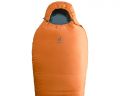 Спальник DEUTER Orbit -5° SL (mandarine-slateblue, левый) синтетический, женская модель