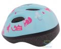 шлем детский Green Cycle Foxy размер 50-54см мятный/малиновый/Розовый лак
