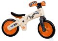 Велосипед (Біговел) Bellelli B-Bip обучающий 2-5 років, пластмасовий, Білий з рожевими колёсами