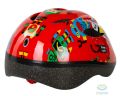 шлем детский Green Cycle Robots размер 48-52см красный