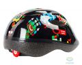 шолом дитячий Green Cycle Robots розмір 48-52см чорний
