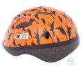 шолом дитячий Green Cycle Dino розмір 48-52см помаранчевий/чорний лак
