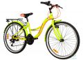 Велосипед 24 Premier Triumph V-brake 13 Neon Yellow 2018